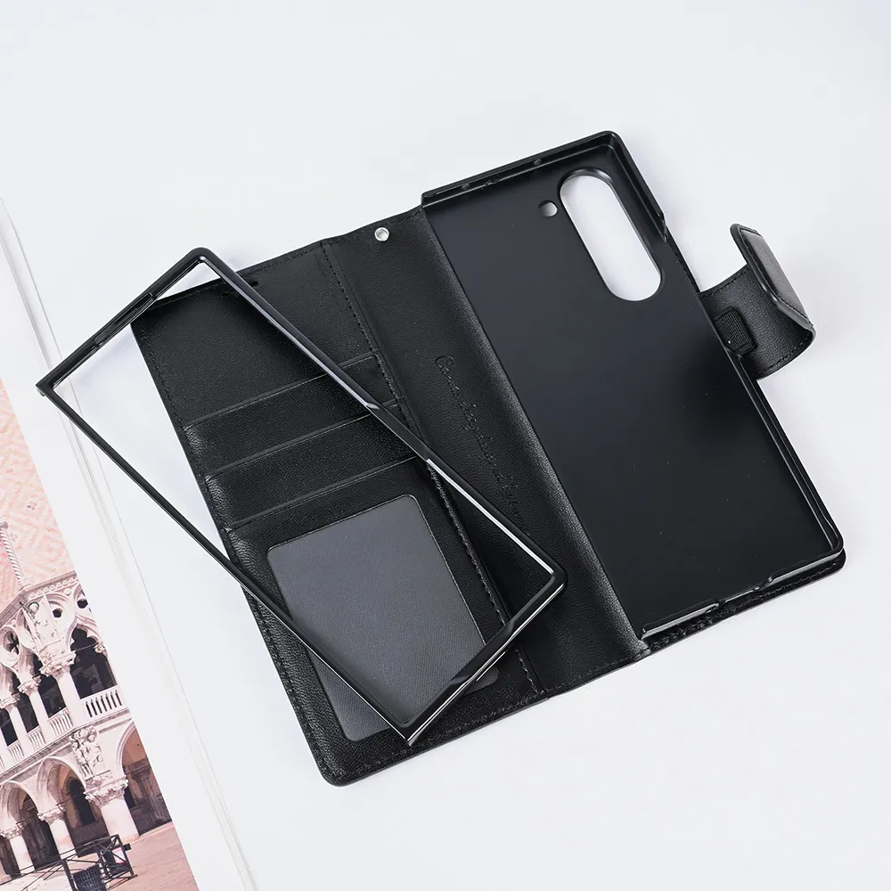 Maska Hanman Canvas ORG za Samsung F956B Galaxy Z Fold 6 crna