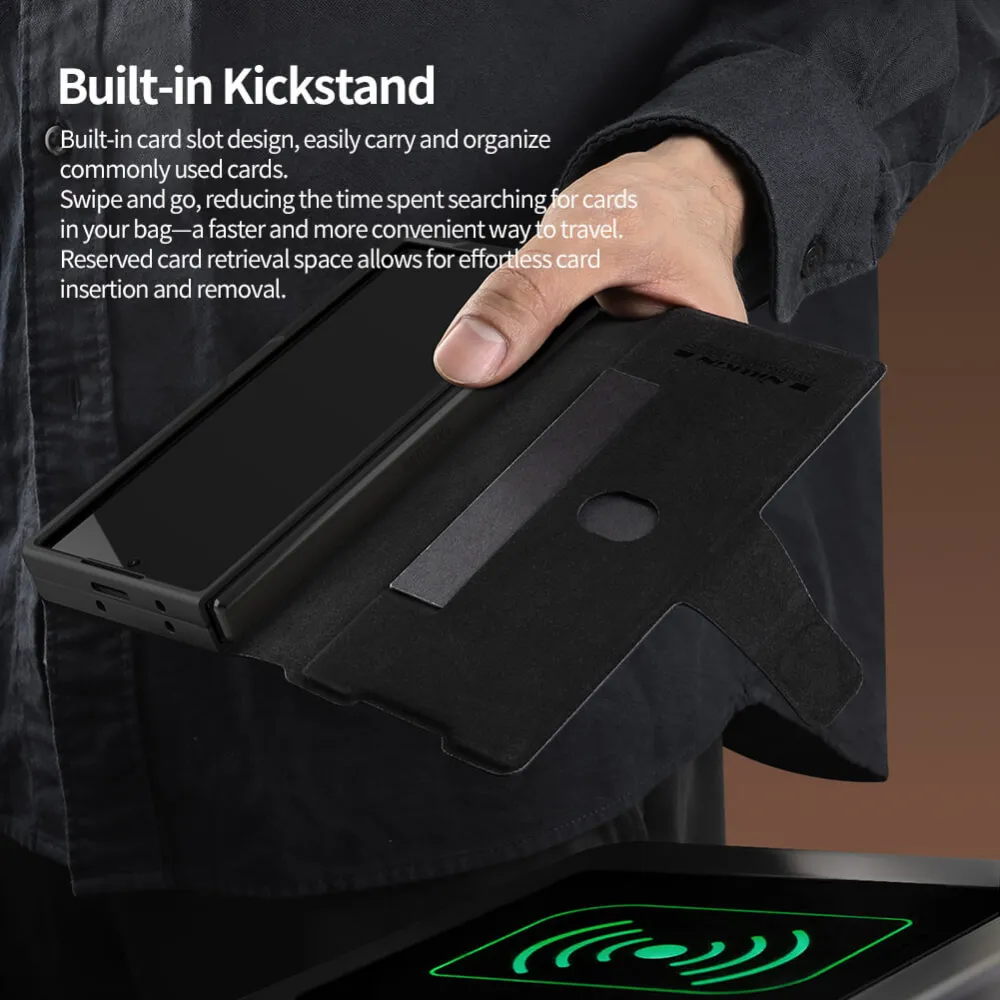 Maska Nillkin Aoge za Samsung F956B Galaxy Z Fold 6 crna
