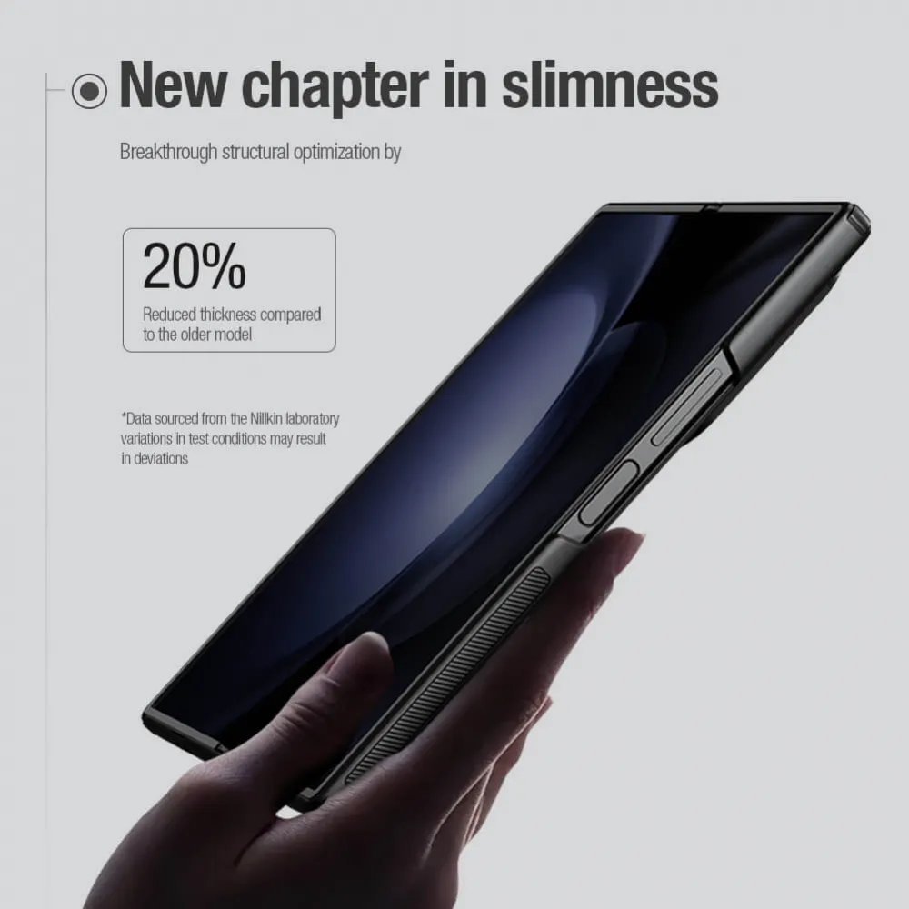 Maska Nillkin Scrub Fold za Samsung F956B Galaxy Z Fold 6 crna