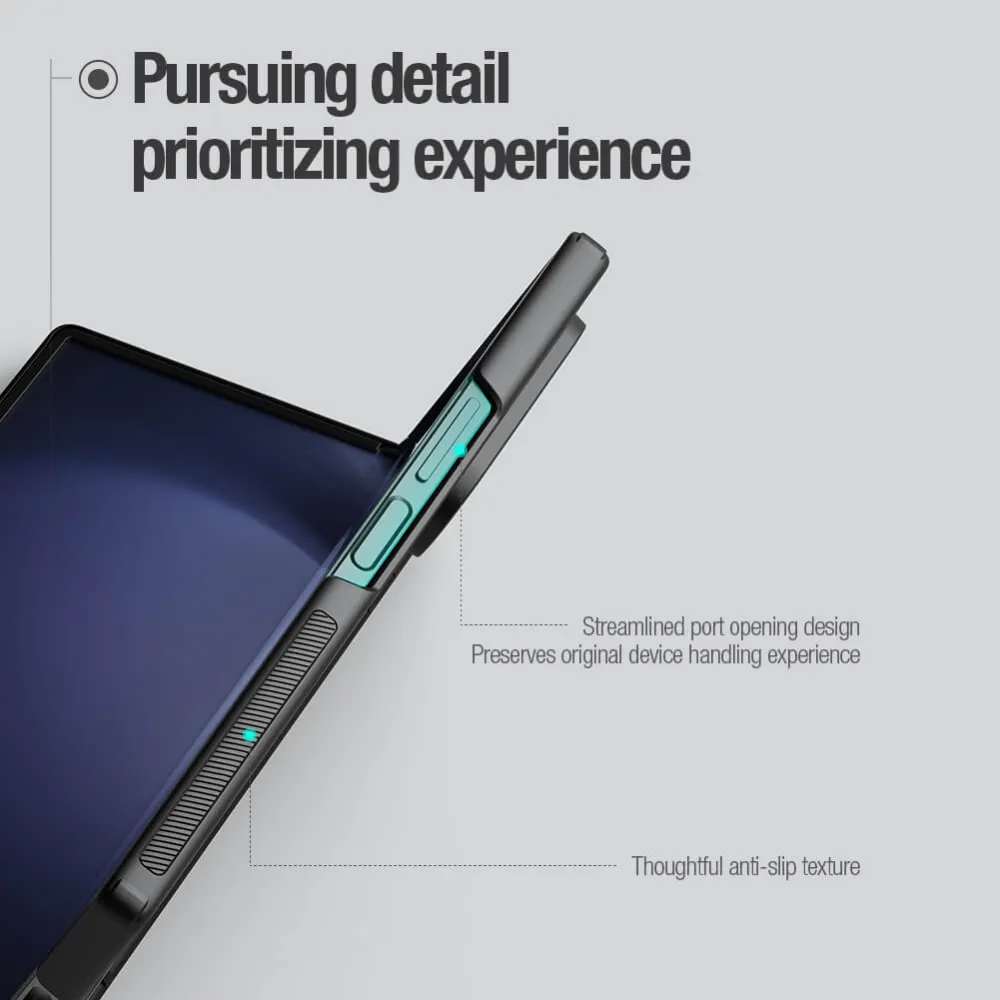 Maska Nillkin Scrub Fold za Samsung F956B Galaxy Z Fold 6 crna