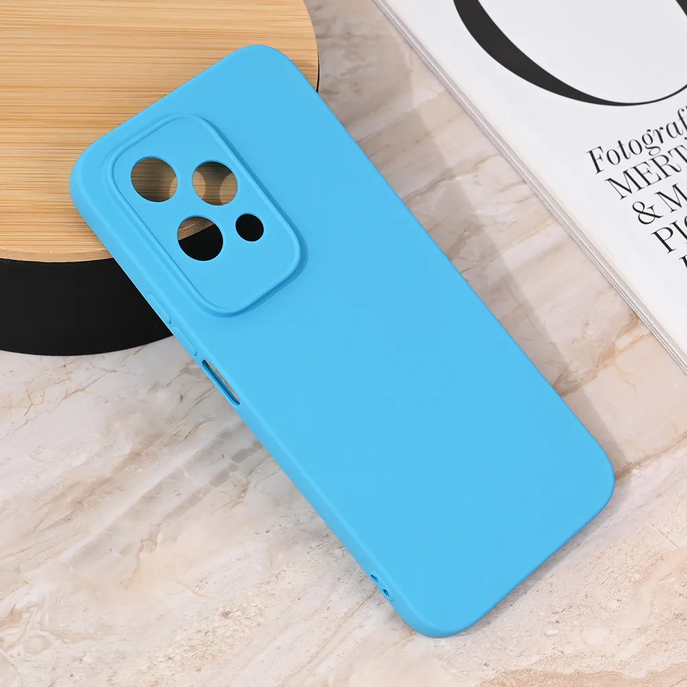 Maska Teracell Giulietta za Honor 200 Lite mat svetlo plava