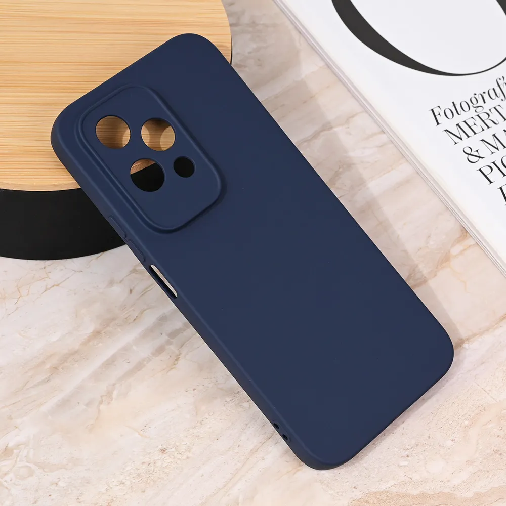 Maska Teracell Giulietta za Honor 200 Lite mat tamno plava