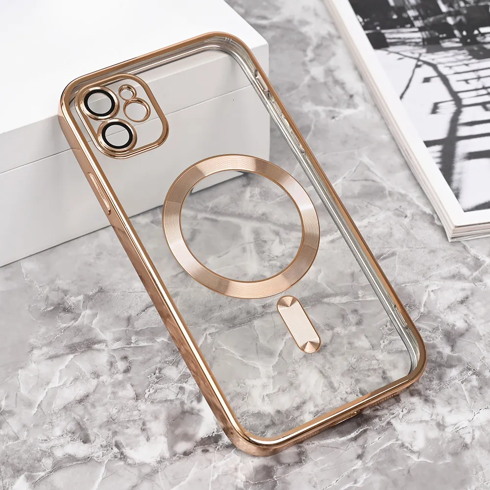 Maska Magsafe Lux za iPhone 11 6.1 zlatna