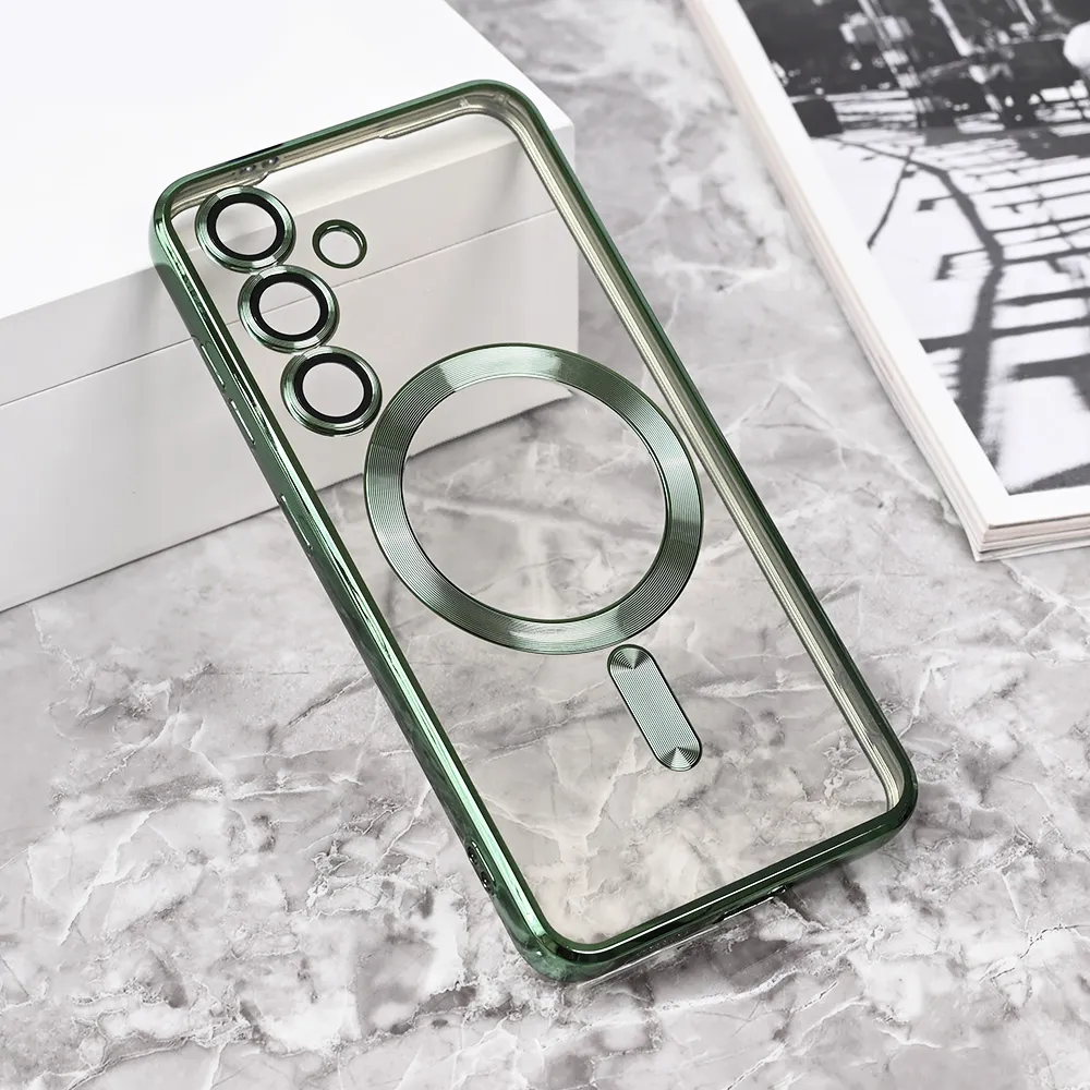 Maska Magsafe Lux za Samsung S921B Galaxy S24 zelena