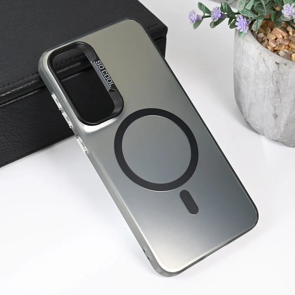 Maska Magsafe Clear za Samsung S711U Galaxy S23 FE crna