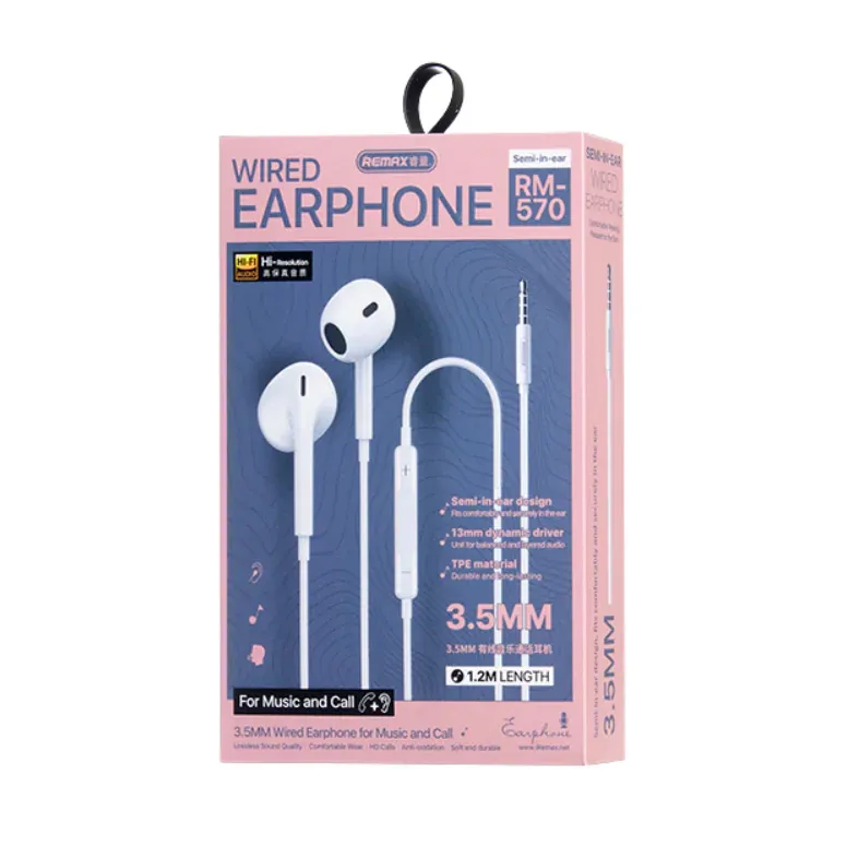 Slusalice REMAX RM-570 bele