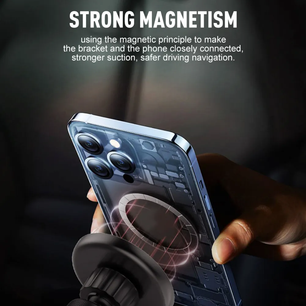 Auto stalak za ventilaciju LDNIO MA22 magnetic crni