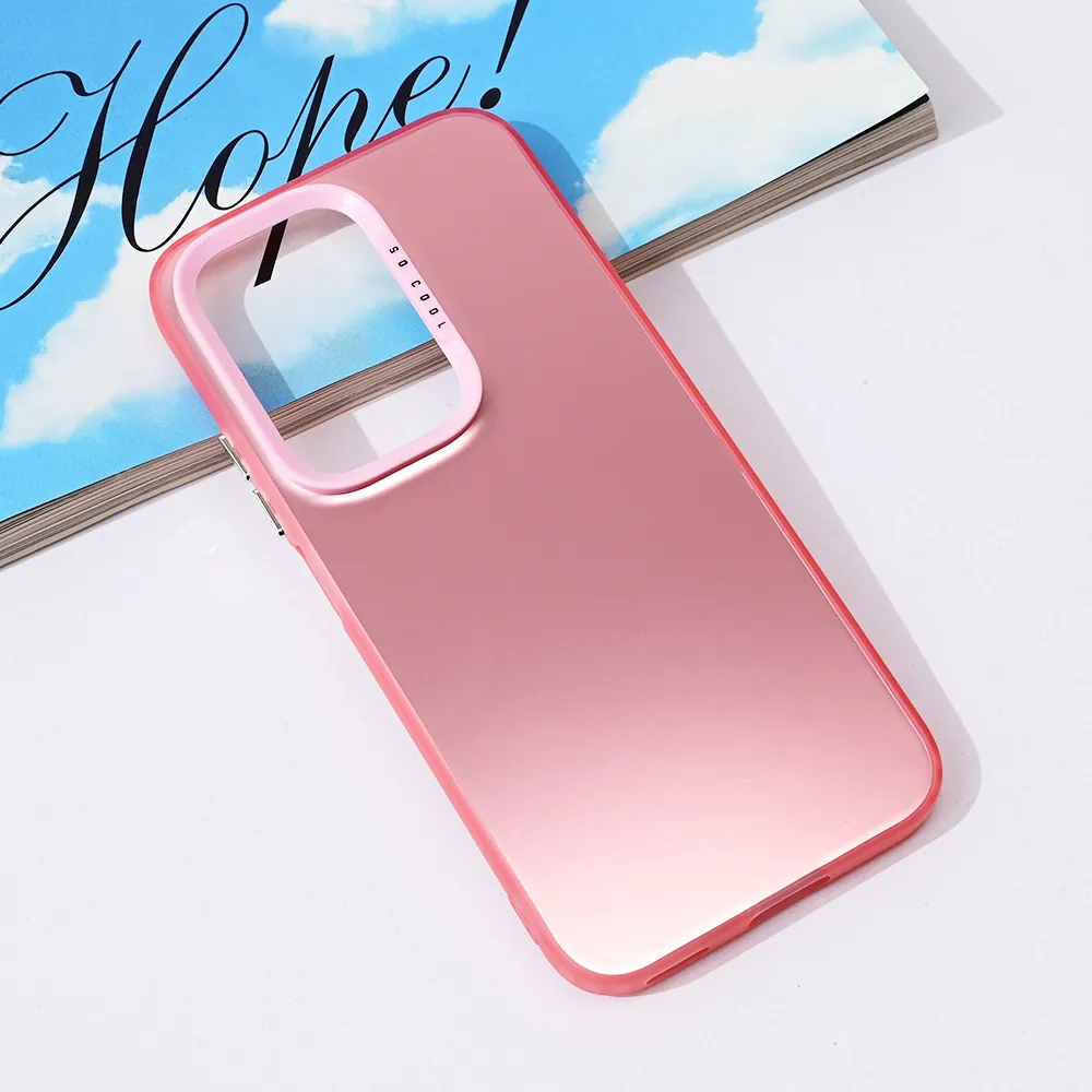 Maska Clear za Honor 200 Lite roza