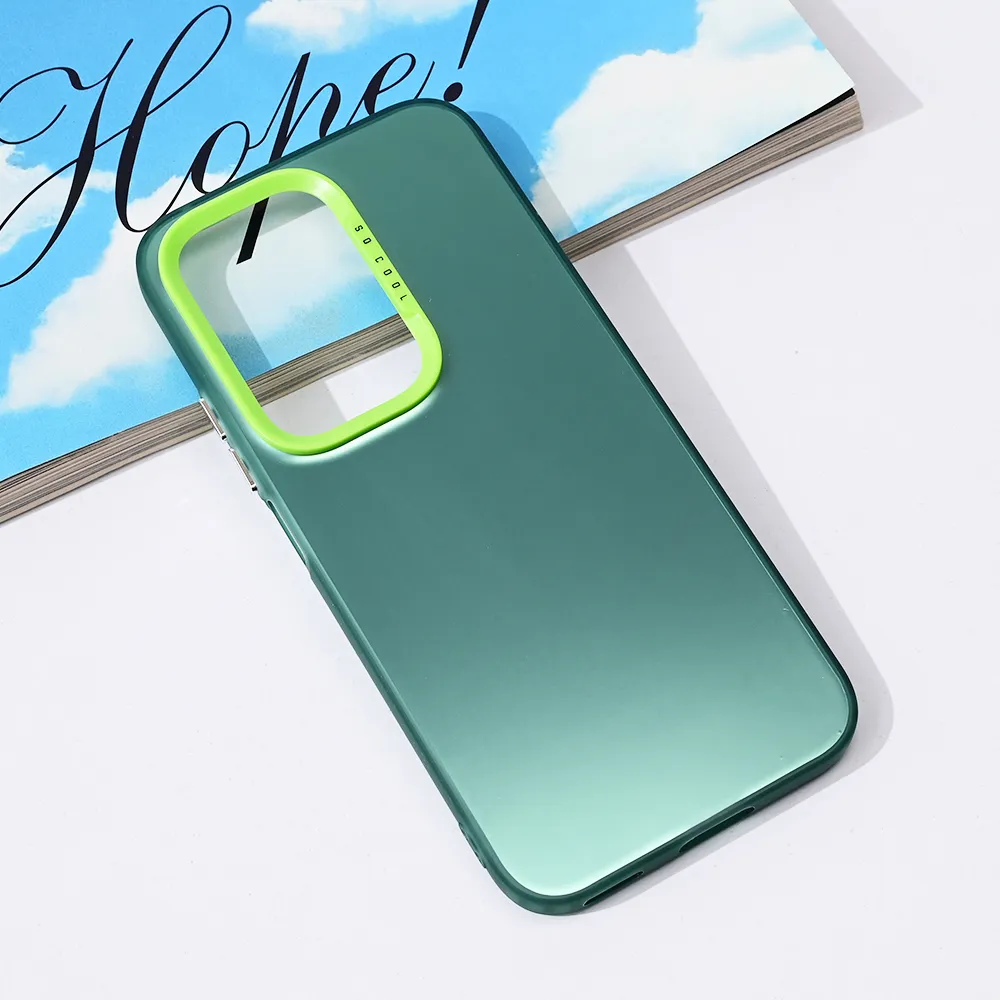 Maska Clear za Honor 200 Lite zelena