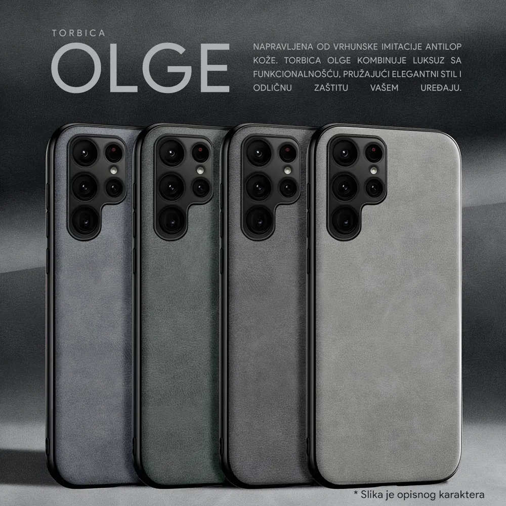Maska OLGE za iPhone 16 Plus 6.7 crna