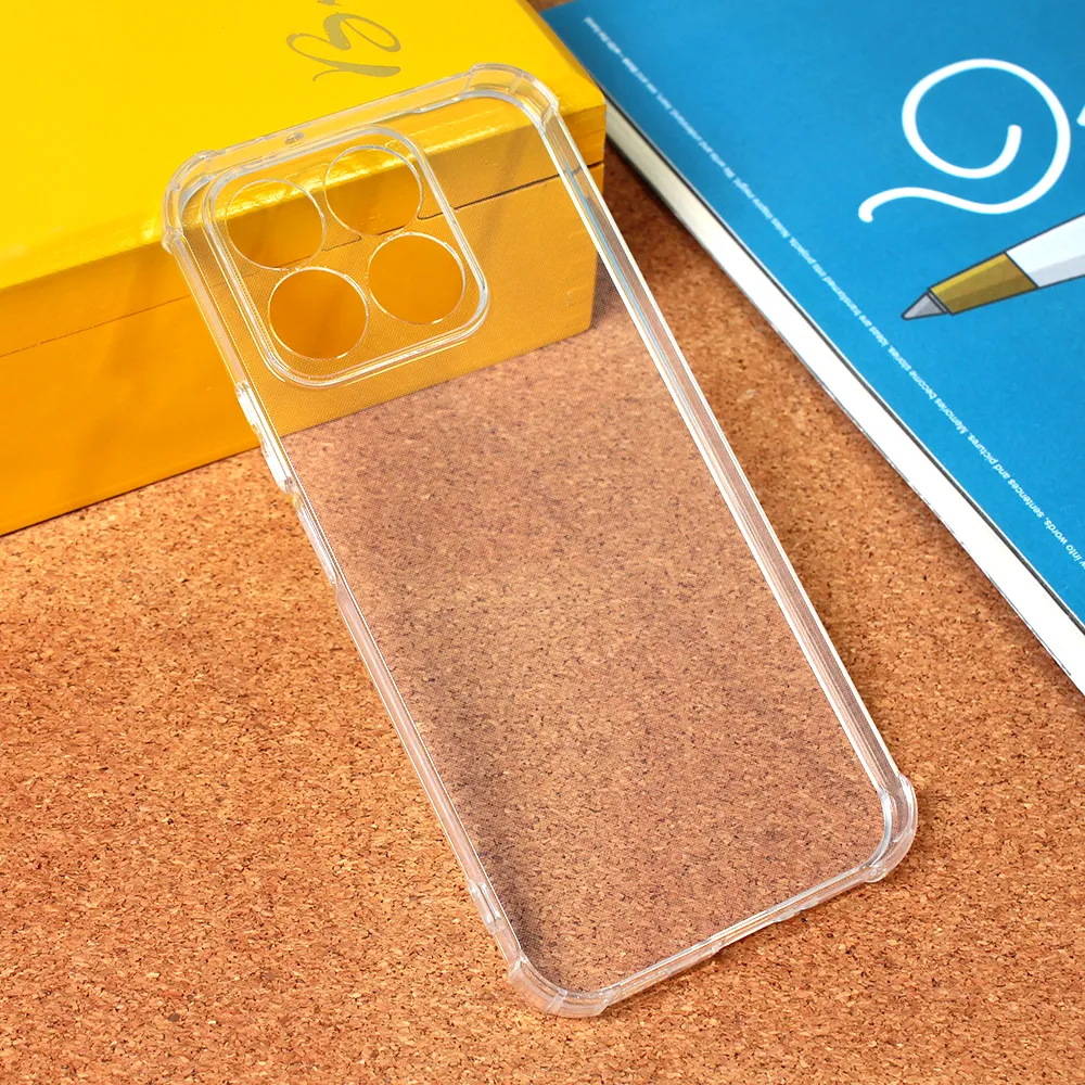 Maska Transparent Ice Cube za Honor X6b