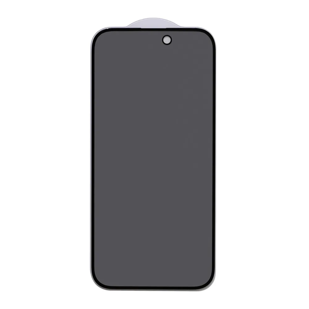 Zastitno staklo Zastitno staklo Privacy 2.5D full glue za iPhone 16 Pro/17 6.3 crna