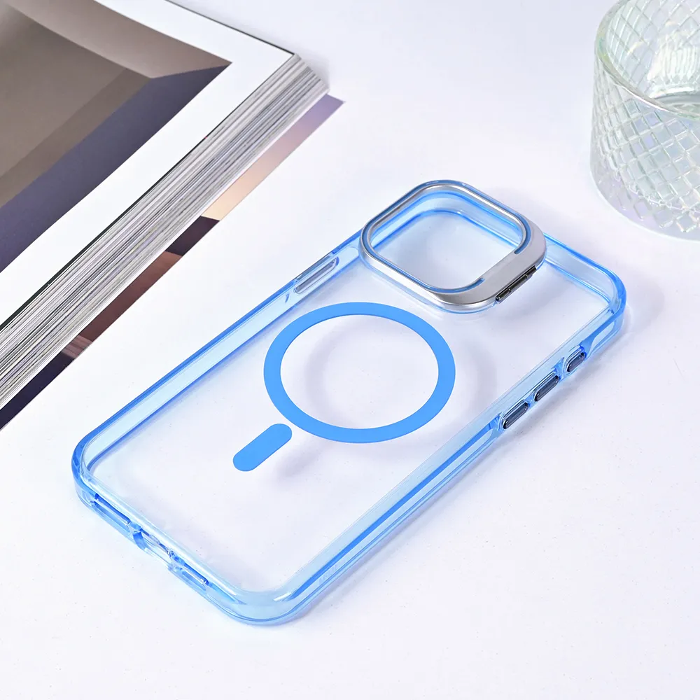 Maska Magsafe transparent za iPhone 13 Pro Max 6.7 plava