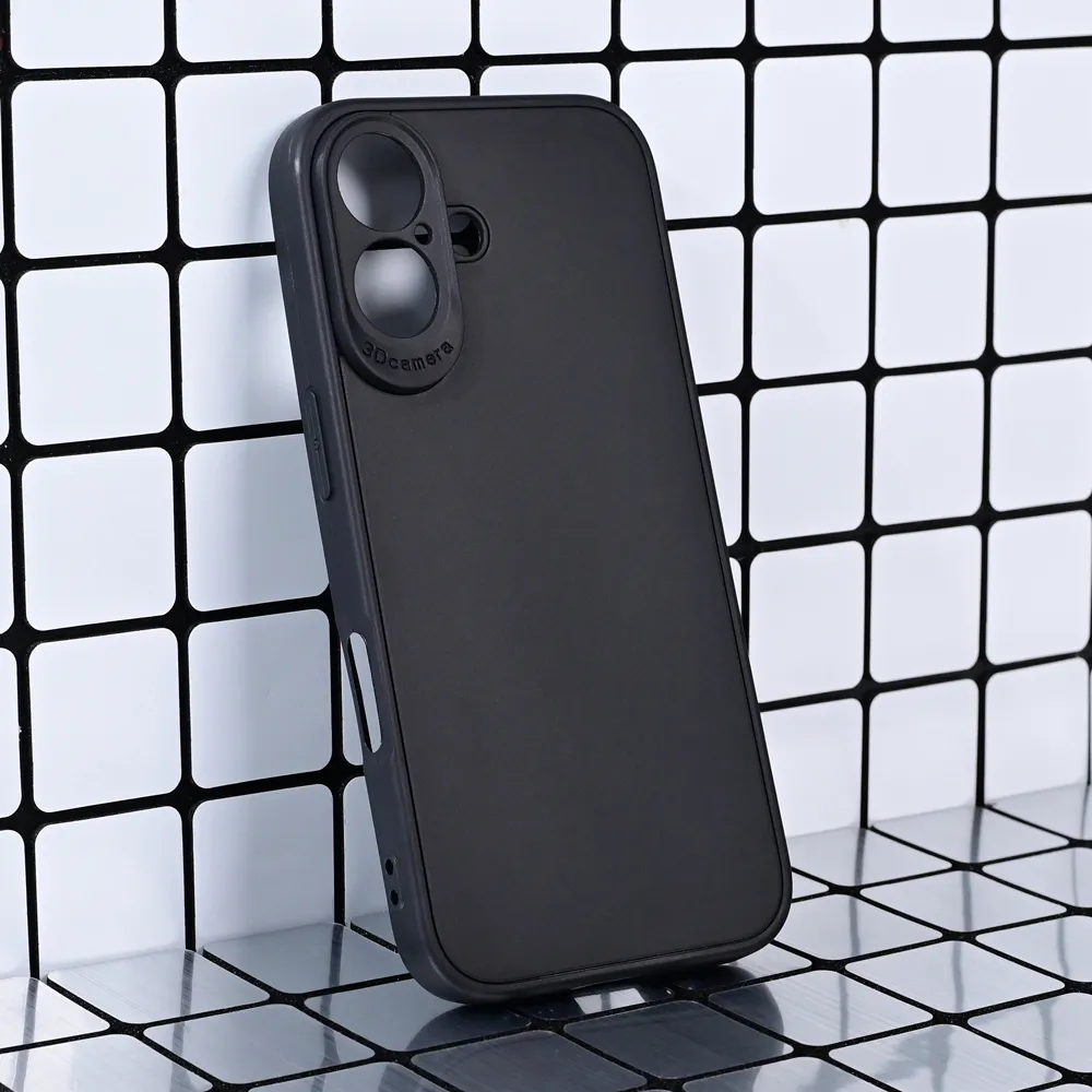 Maska 3D Camera za iPhone 16 6.1 crna