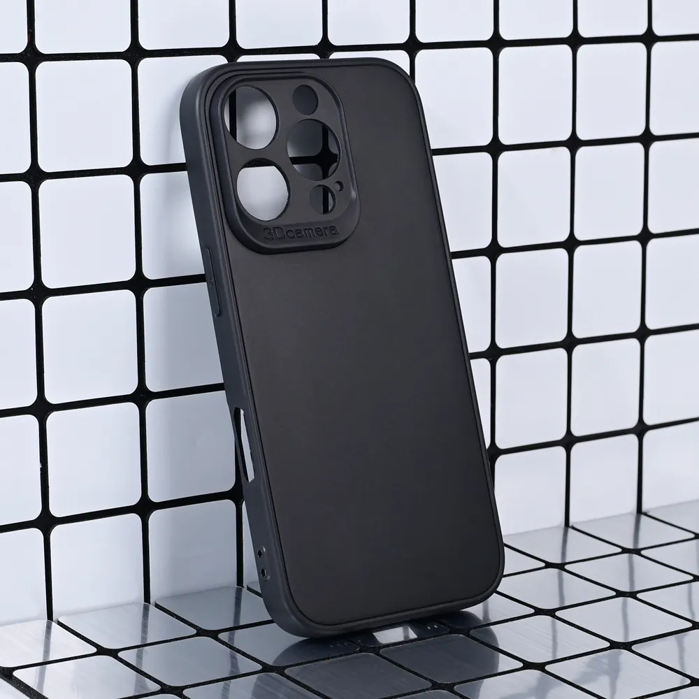 Maska 3D Camera za iPhone 16 Pro 6.3 crna