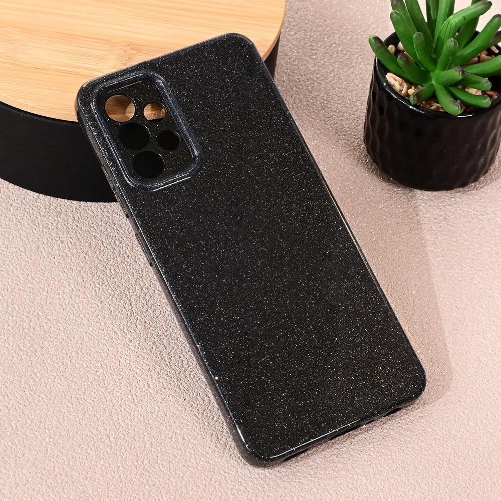 Maska Sparkle Dust za Samsung A325F Galaxy A32 4G (EU) crna