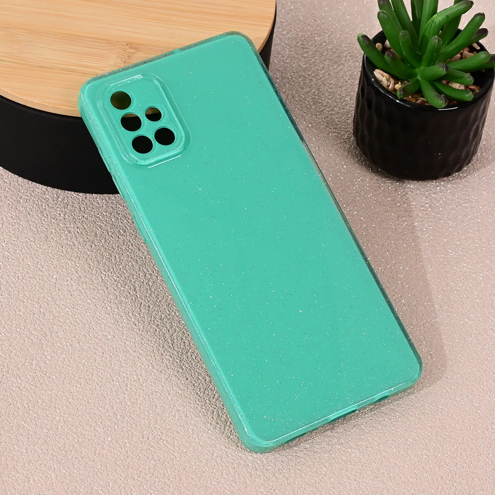 Maska Sparkle Dust za Samsung A715F Galaxy A71 mint