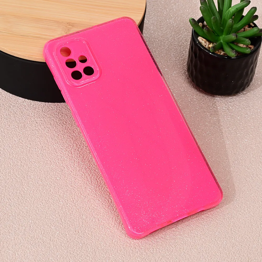 Maska Sparkle Dust za Samsung A715F Galaxy A71 pink