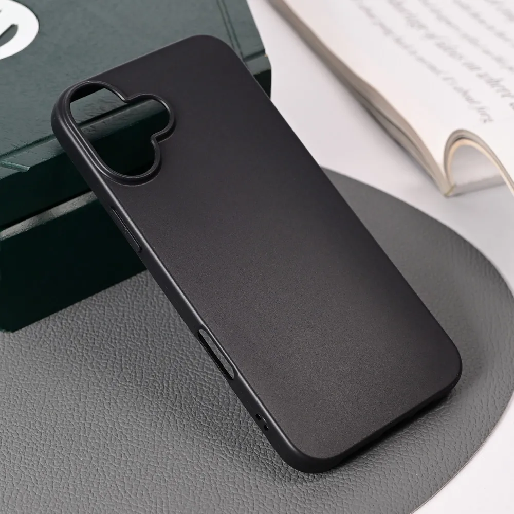 Maska silikonska Skin za iPhone 16 Plus 6.7 mat crna