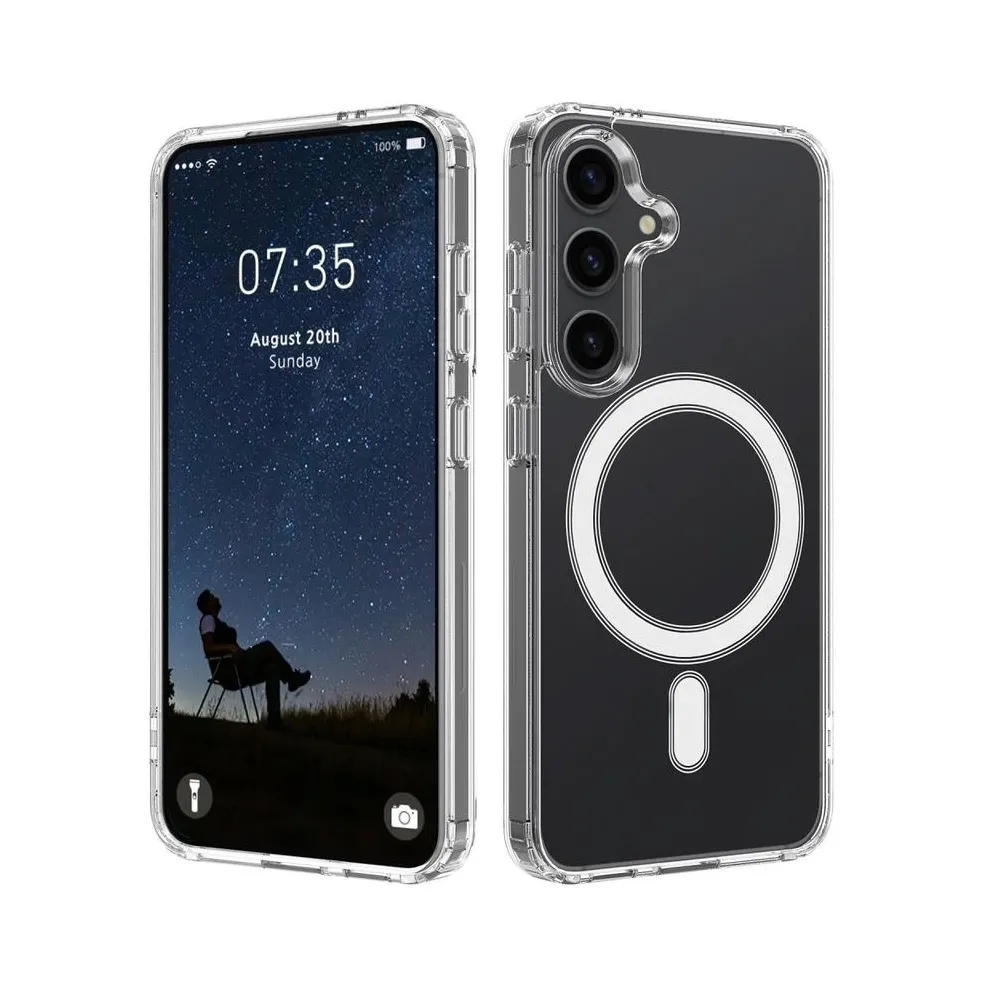 Maska Magsafe za Samsung S911B Galaxy S23 transparent