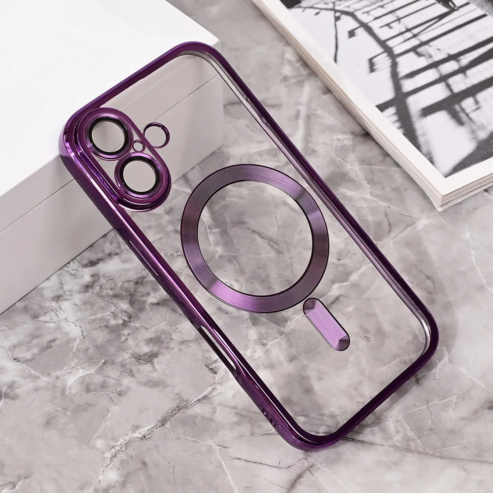 Maska Magsafe Lux za iPhone 16 6.1 ljubicasta