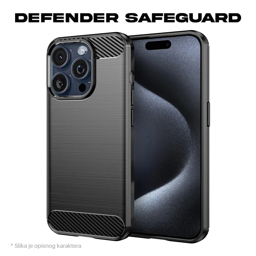 Maska Defender Safeguard za Honor X6b crna