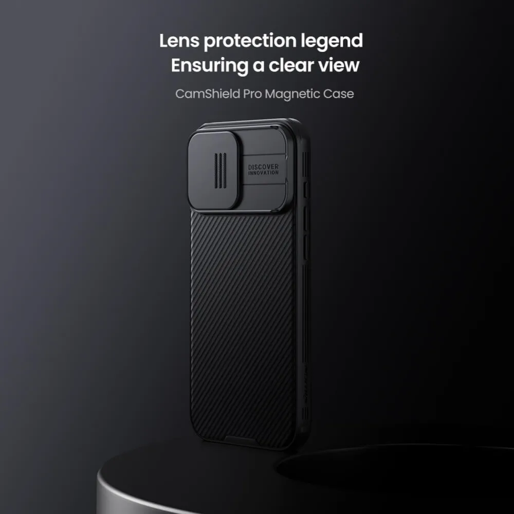 Maska Nillkin CamShield Pro Magnetic za iPhone 16 Pro 6.3 crna