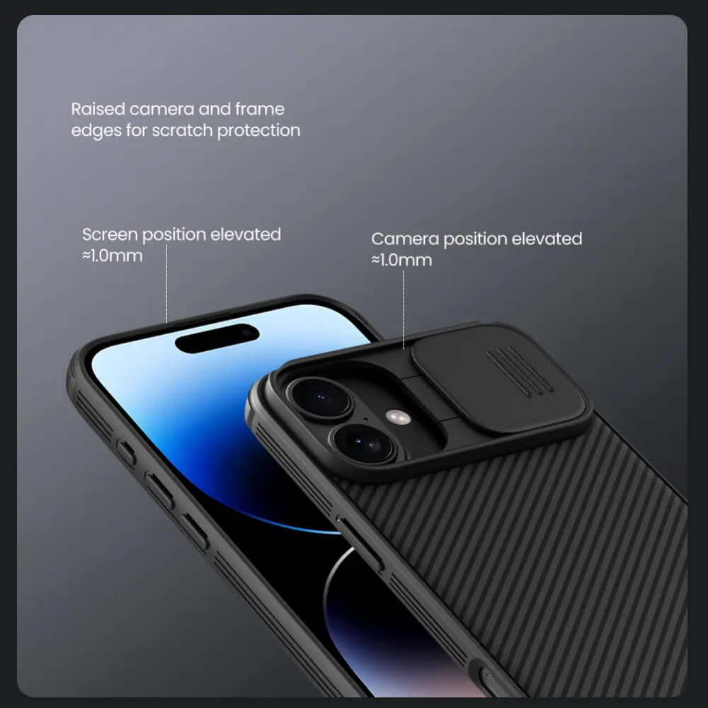 Maska Nillkin CamShield Pro za iPhone 16 Plus 6.7 crna