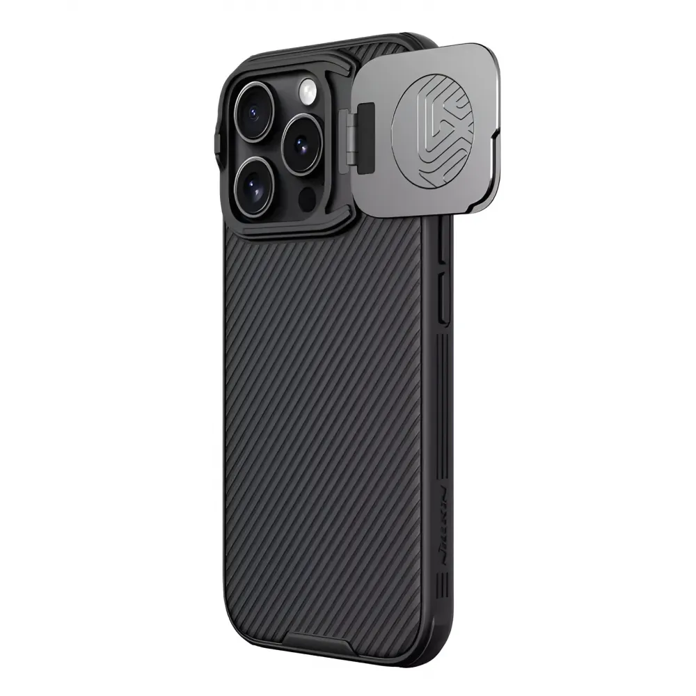 Maska Nillkin CamShield Prop Magnetic za iPhone 16 Pro 6.3 crna