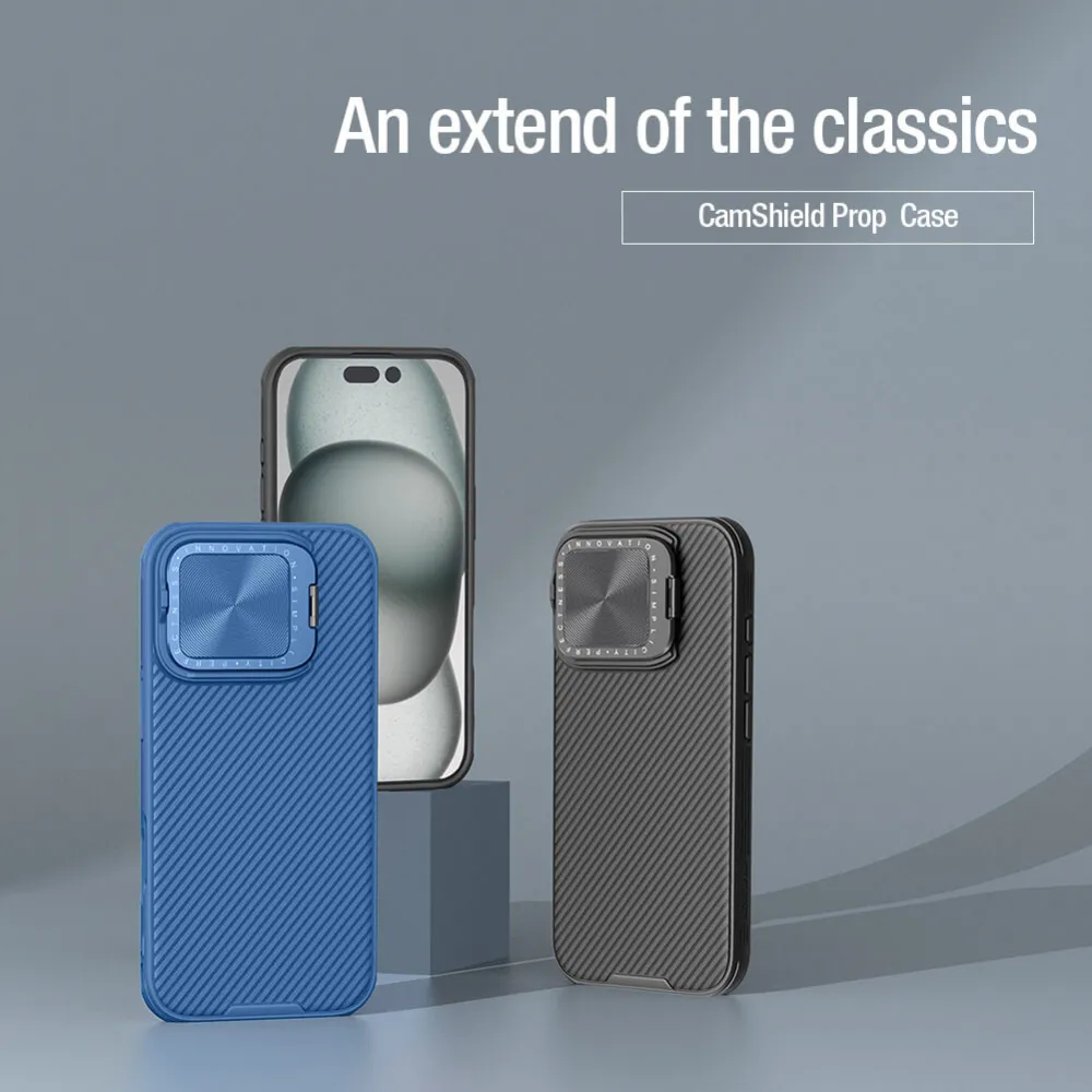 Maska Nillkin CamShield Prop Magnetic za iPhone 16 Pro 6.3 crna