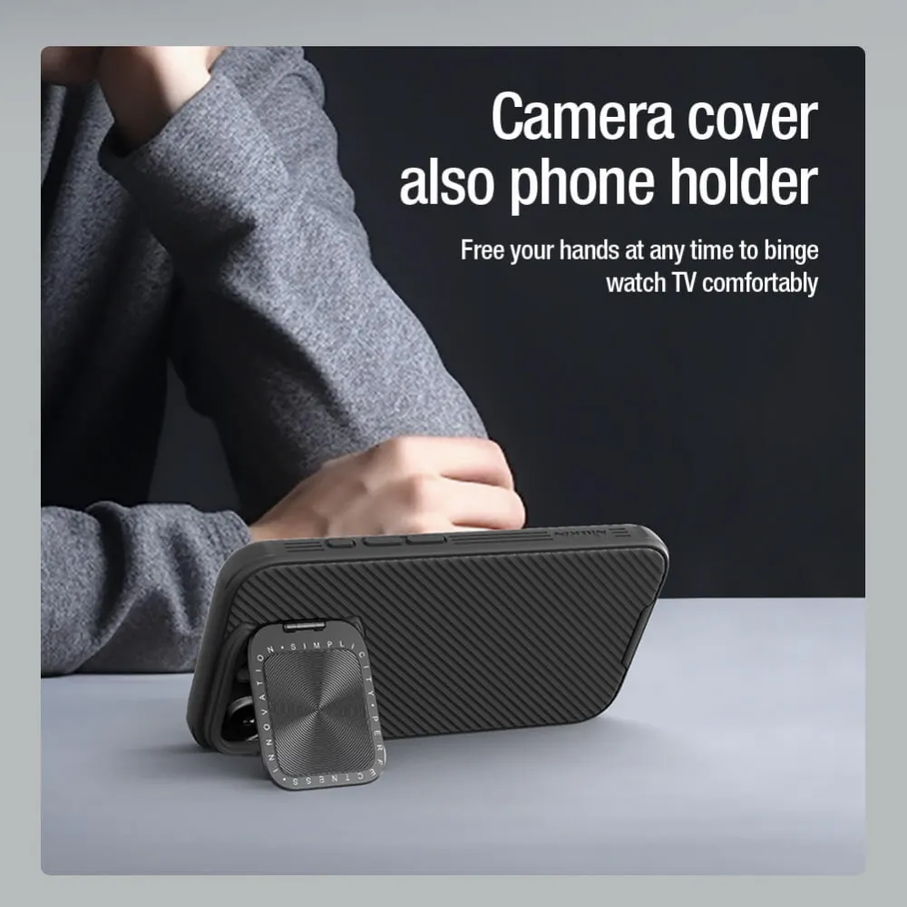 Maska Nillkin CamShield Prop za iPhone 16 Pro 6.3 crna
