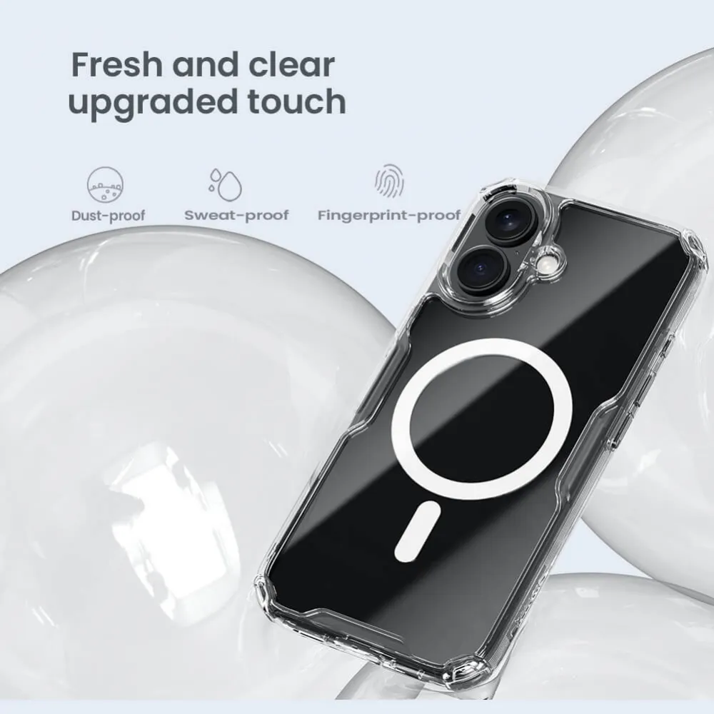 Maska Nillkin Nature Pro Magnetic za iPhone 16 6.1 plava