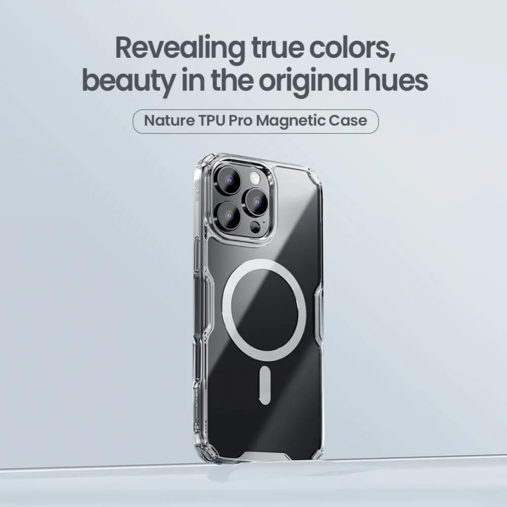 Maska Nillkin Nature Pro Magnetic za iPhone 16 Pro 6.3 plava