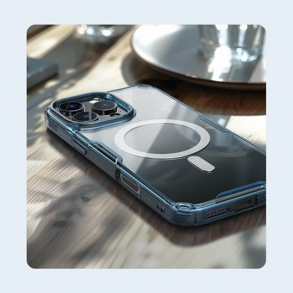 Maska Nillkin Nature Pro Magnetic za iPhone 16 Pro 6.3 plava