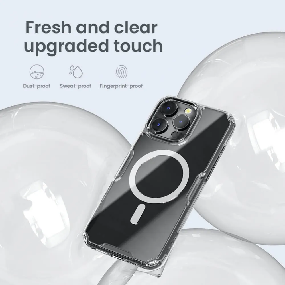 Maska Nillkin Nature Pro Magnetic za iPhone 16 Pro 6.3 transparent