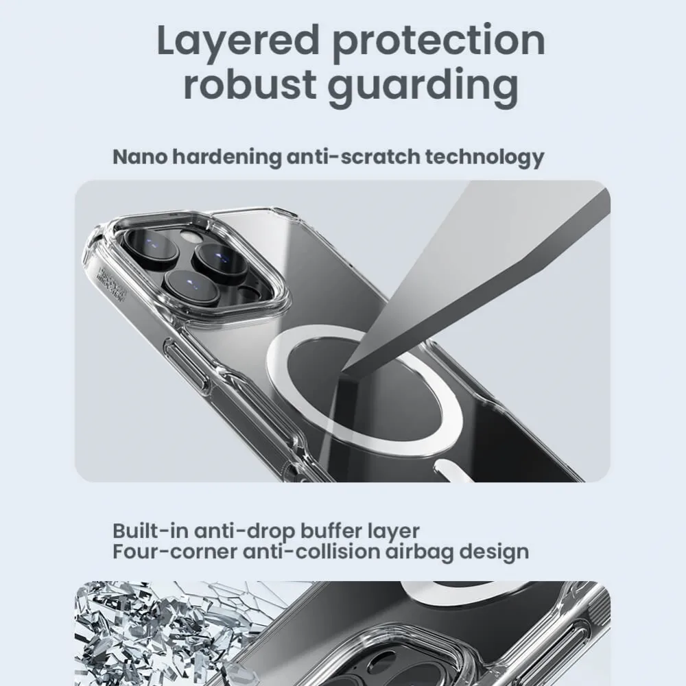 Maska Nillkin Nature Pro Magnetic za iPhone 16 Pro Max 6.9 transparent