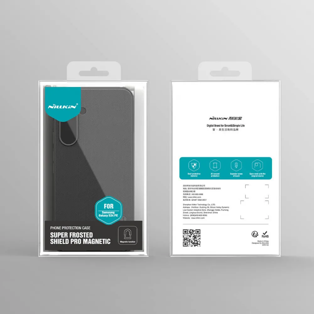 Maska Nillkin Scrub Pro Magnetic za Samsung S721B Galaxy S24 FE crna