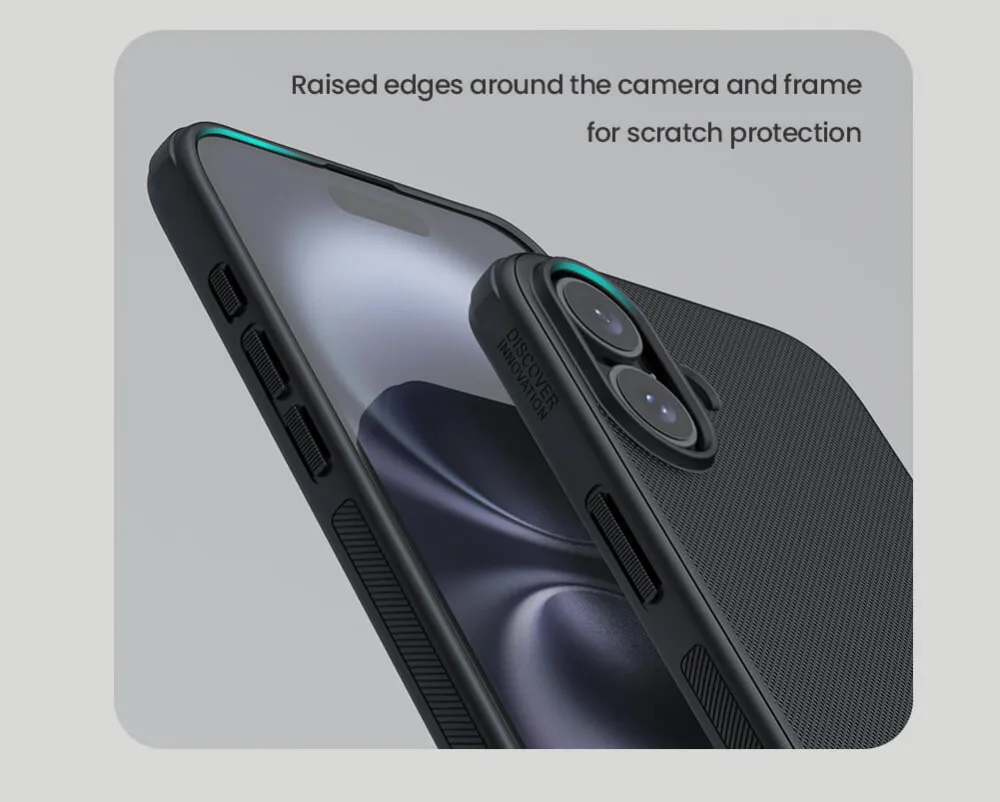 Maska Nillkin Scrub Pro za iPhone 16 6.1 crna