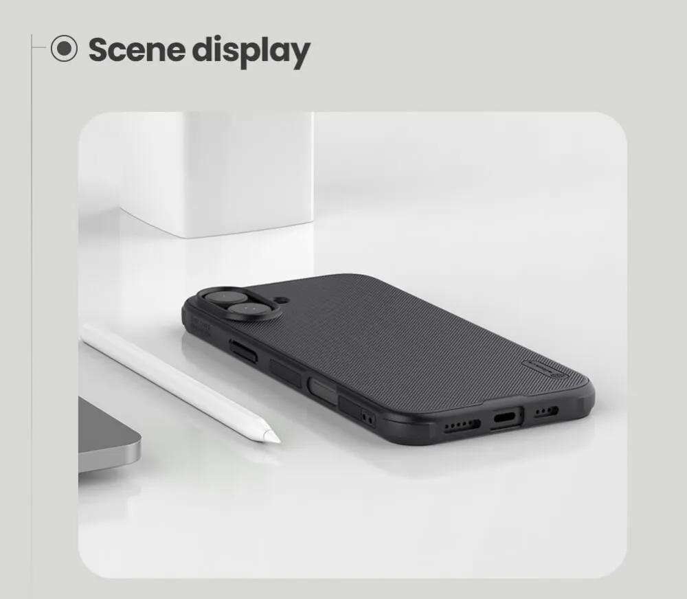 Maska Nillkin Scrub Pro za iPhone 16 6.1 zelena