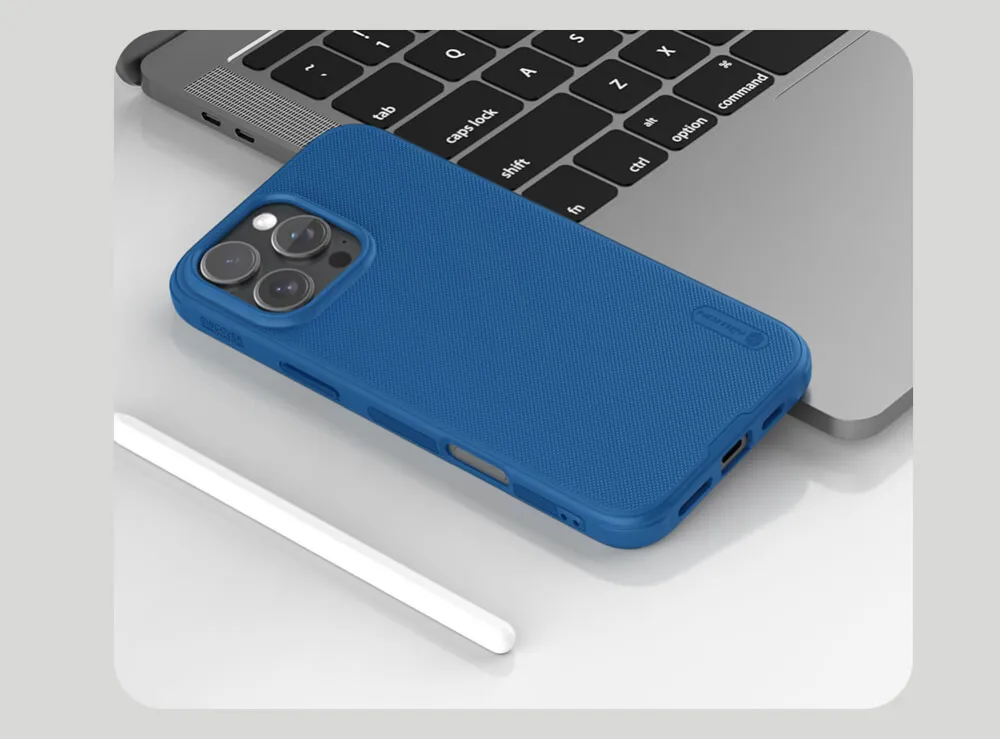 Maska Nillkin Scrub Pro za iPhone 16 Pro 6.3 plava