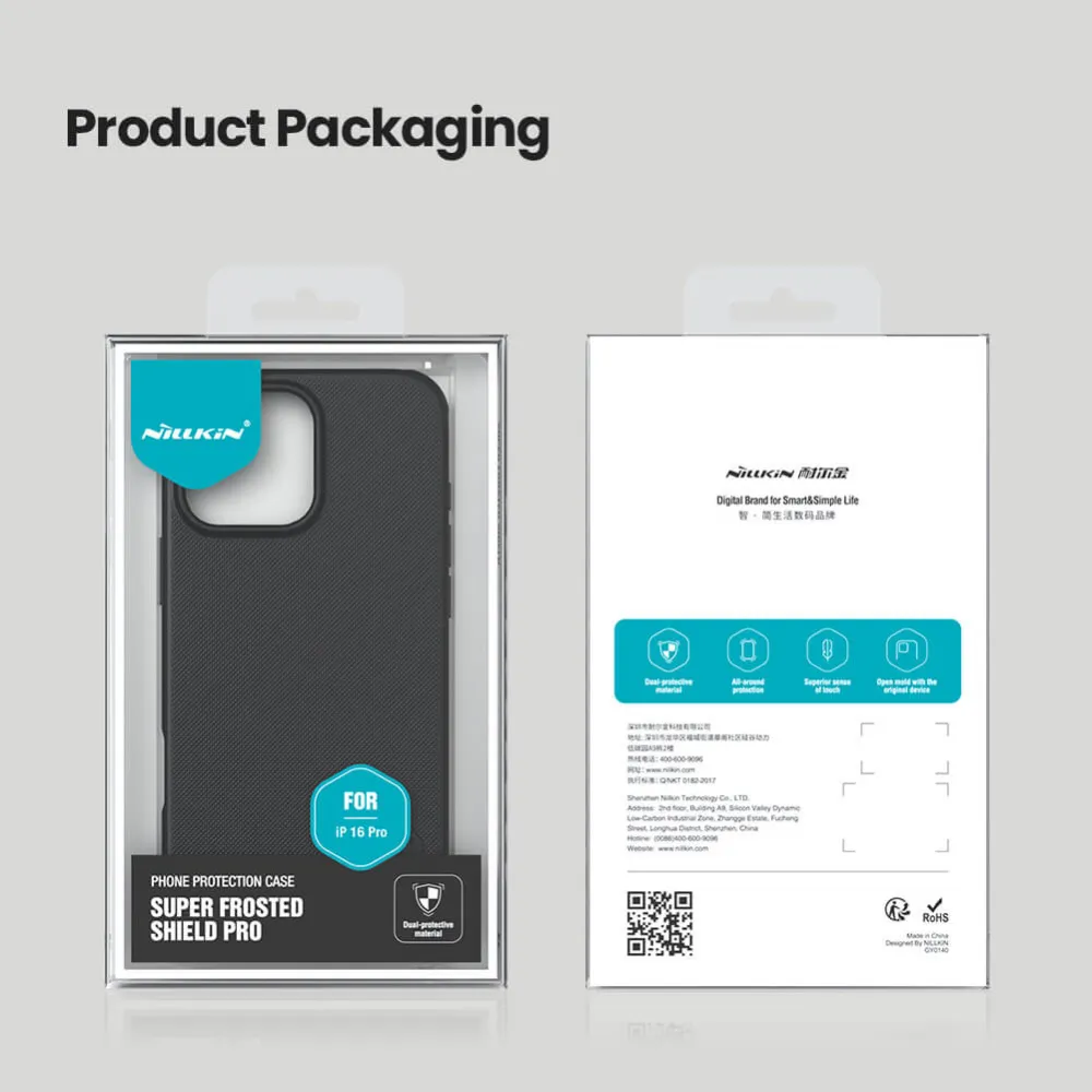 Maska Nillkin Scrub Pro za iPhone 16 Pro 6.3 plava