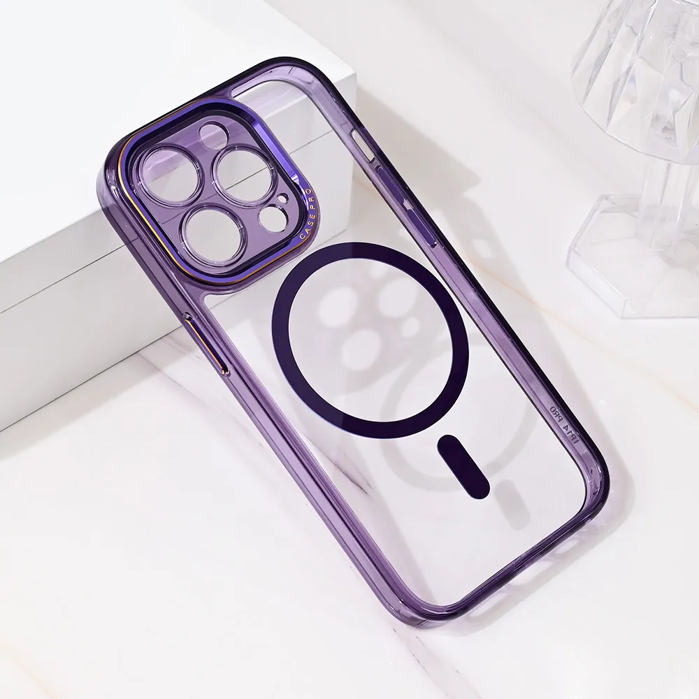 Maska Magsafe Camera Color za iPhone 13 Pro 6.1 ljubicasta