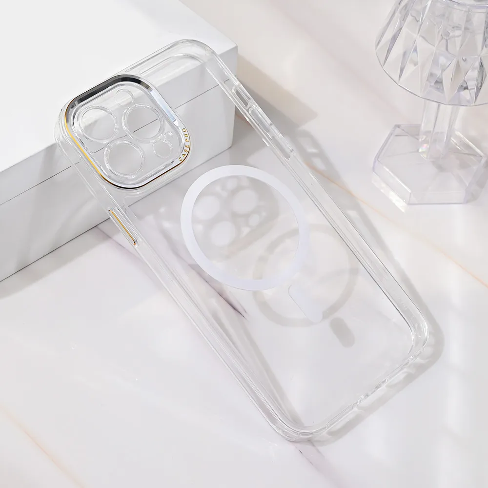 Maska Magsafe Camera Color za iPhone 13 Pro Max 6.7 transparent