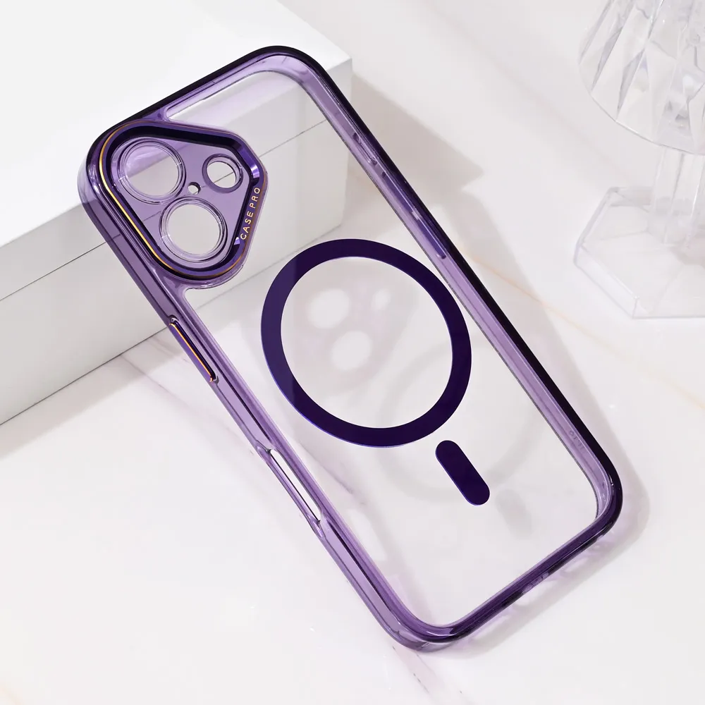 Maska Magsafe Camera Color za iPhone 16 6.1 ljubicasta