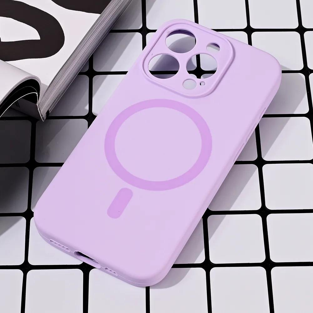 Maska Magsafe Pure color za iPhone 14 Pro 6.1 lila