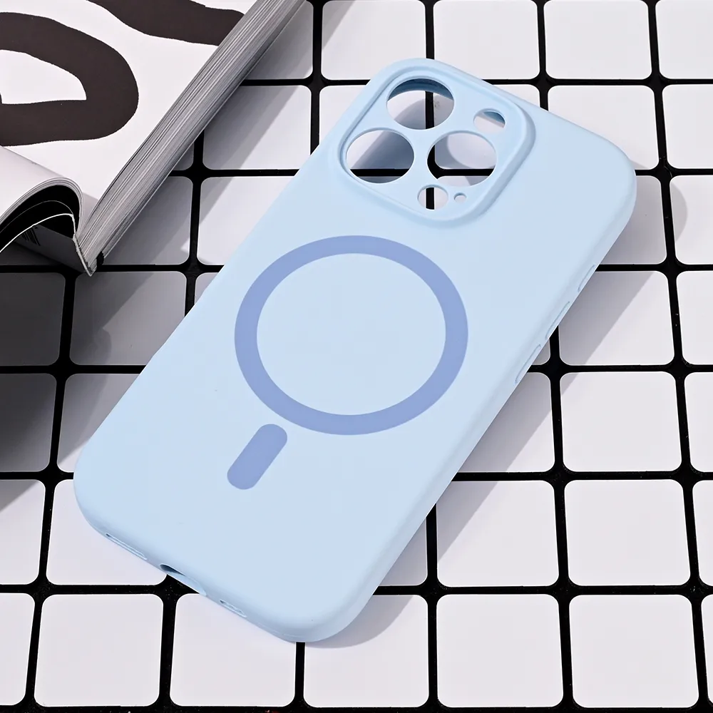 Maska Magsafe Pure color za iPhone 16 Pro 6.3 svetlo plava