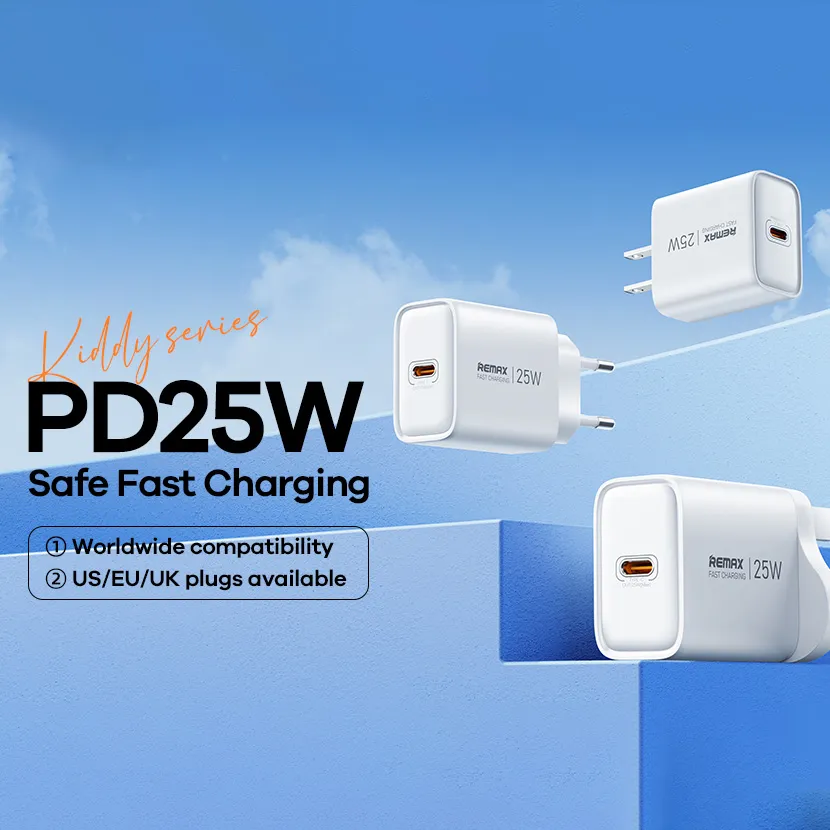 Kucni punjac Remax Kiddy Series 25W 1C Fast RP-U137 beli