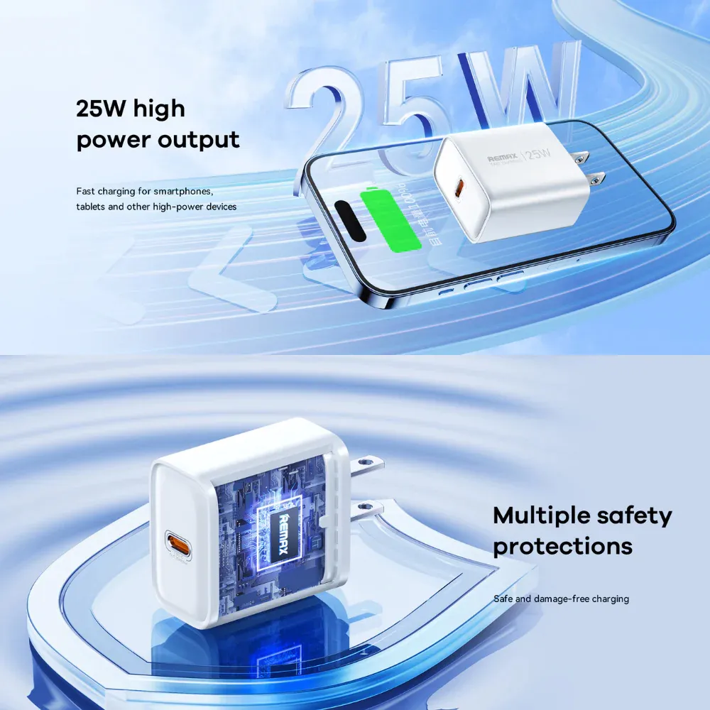 Kucni punjac Remax Kiddy Series 25W 1C Fast RP-U137 beli