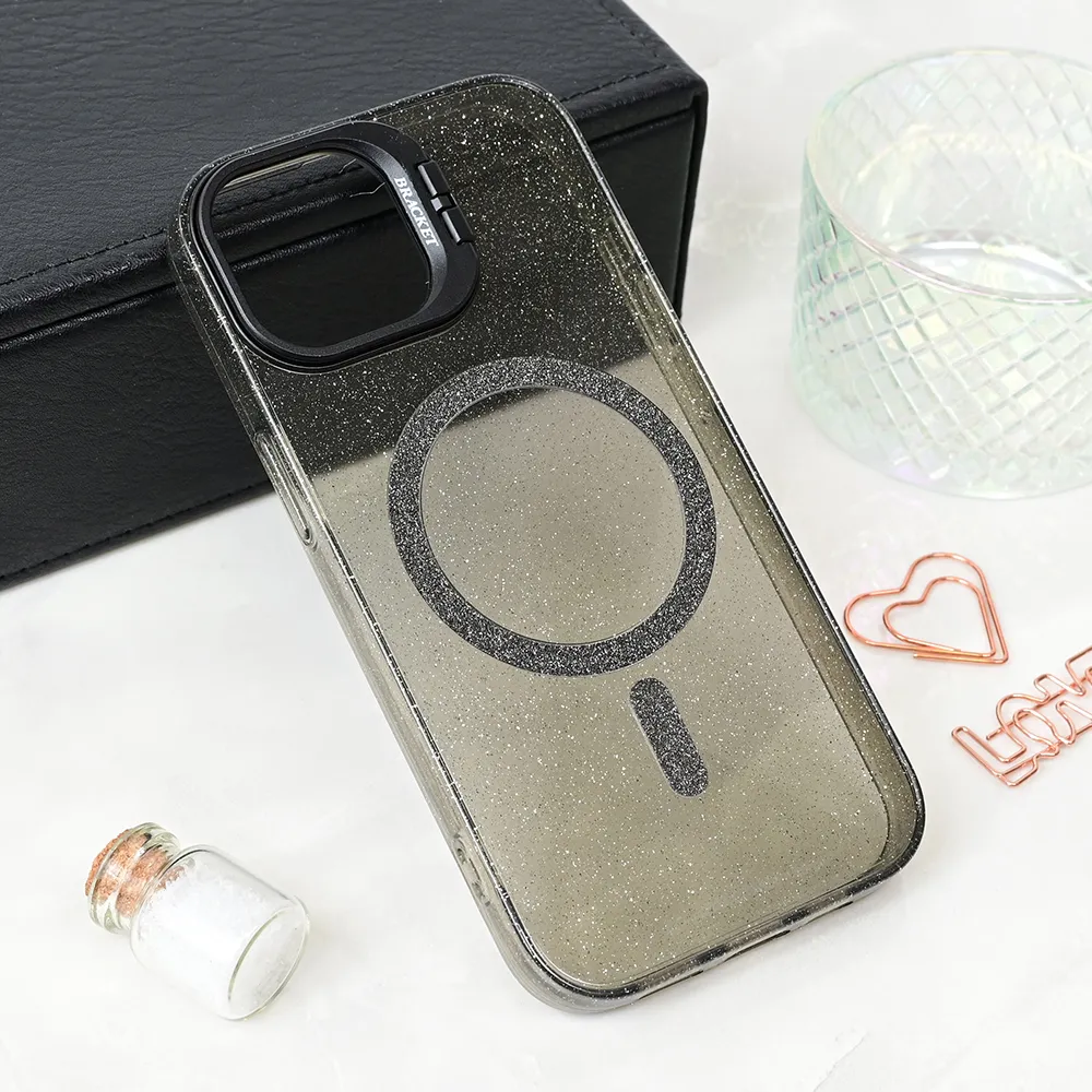 Maska Magsafe Sparkle za iPhone 14 6.1 crna