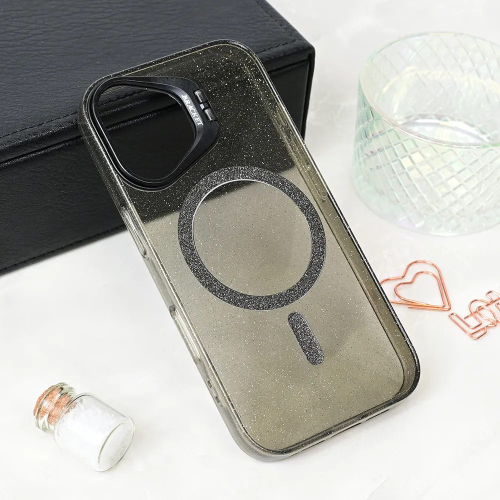 Maska Magsafe Sparkle za iPhone 16 6.1 crna